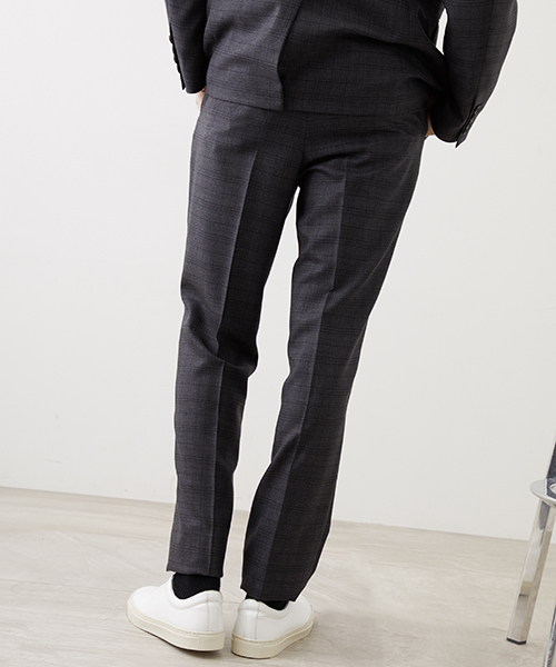 UNITED TOKYO（ユナイテッドトウキョウ）の「チェックウールスラックス（スラックス・メンズ・グレー/ネイビー・1/2/3）」の15枚目の写真