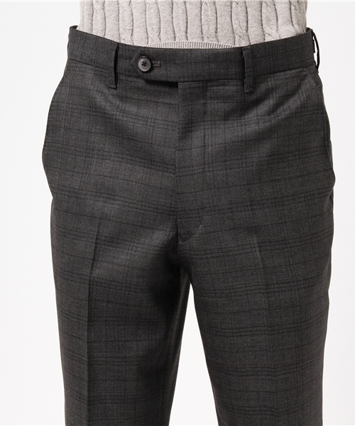 UNITED TOKYO（ユナイテッドトウキョウ）の「チェックウールスラックス（スラックス・メンズ・グレー/ネイビー・1/2/3）」の7枚目の写真