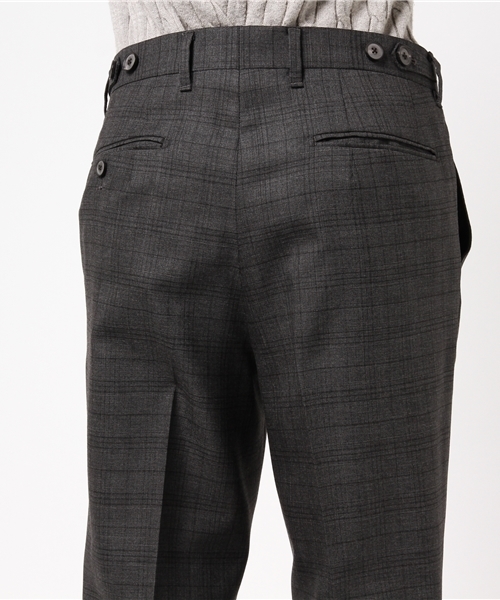 UNITED TOKYO（ユナイテッドトウキョウ）の「チェックウールスラックス（スラックス・メンズ・グレー/ネイビー・1/2/3）」の10枚目の写真