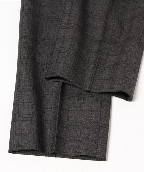 UNITED TOKYO（ユナイテッドトウキョウ）の「チェックウールスラックス（スラックス・メンズ・グレー/ネイビー・1/2/3）」の4枚目の写真