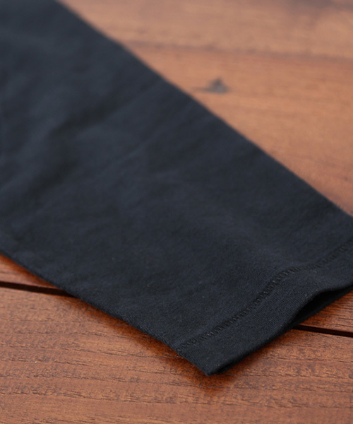 CUBE SUGAR（キューブシュガー）の「天竺ピーチ起毛 スヌーピー 7分袖Tシャツ（Tシャツ/カットソー・レディース・ホワイト/ブラック/グリーン・M）」の10枚目の写真