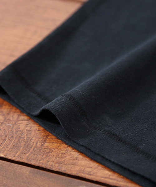 CUBE SUGAR（キューブシュガー）の「天竺ピーチ起毛 スヌーピー 7分袖Tシャツ（Tシャツ/カットソー・レディース・ホワイト/ブラック/グリーン・M）」の16枚目の写真