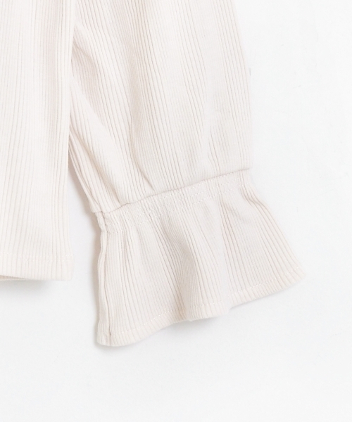 MAJESTIC LEGON（マジェスティックレゴン）の「【WEB限定価格】総刺繍ビジュー長袖プルオーバー（Tシャツ/カットソー・レディース・ブラック/アイボリー/ボルドー/ラベンダー・MEDIUM）」の14枚目の写真