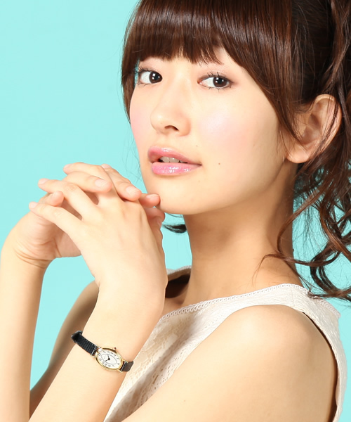 agete（アガット）の「【GINGER2月号：掲載商品】AGETE32YG時計