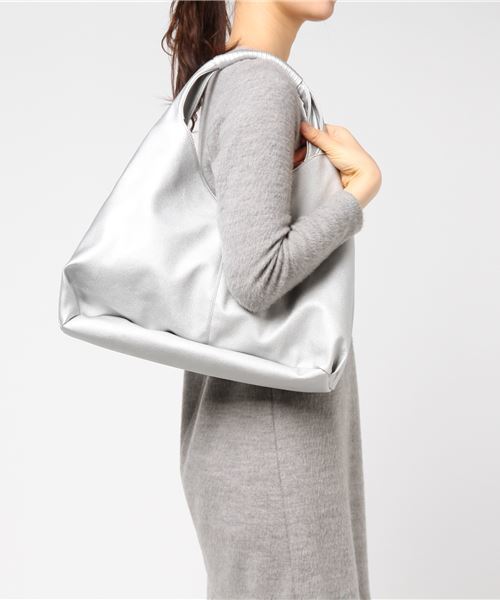 un dix cors（アンディコール）の「メタリックBAG（ハンドバッグ・レディース・シルバー/ブロンズ・ﾌﾘ-）」の7枚目の写真