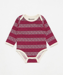 PACT（パクト）の「PACT Long Sleeve Snapster　長袖　ロンパース（ロンパース）」