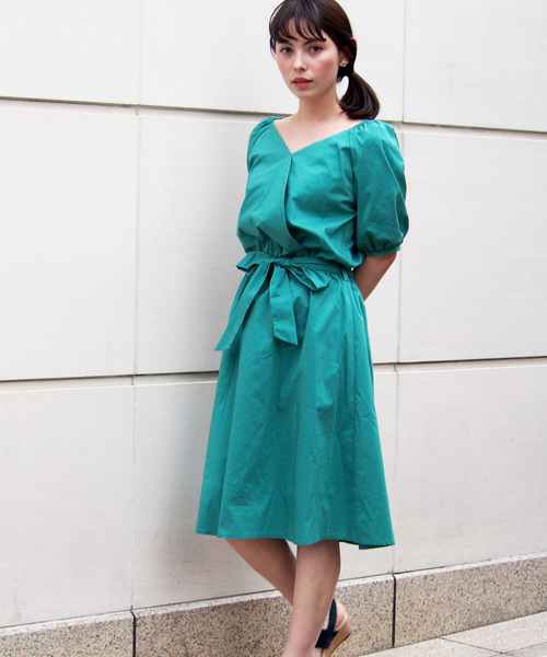 Piccin ピッチン の ストレッチカシュクールワンピース ワンピース Wear