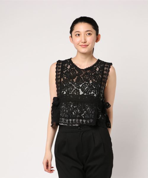 Ehka Sopo エヘカソポ の ノースリレースブラウス シャツ ブラウス Wear