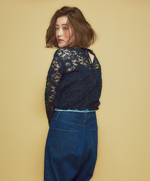 Abahouse Devinette | レースロンTブラウス(シャツ/ブラウス)