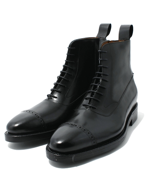 green label relaxing（グリーンレーベルリラクシング）の「□[ジャランスリウァヤ]JALAN SRIWIJAYA CAP TOE ブーツ（ブーツ・メンズ・ブラック/ブラウン・40/43/39/41/42）」の10枚目の写真