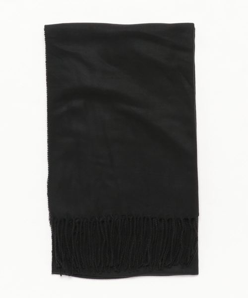 WEGO（ウィゴー）の「WEGO/カシミヤタッチストール（ストール/ショール・メンズ・ブラック/ネイビー/杢グレー/キャメル/ワイン・FREE）」の10枚目の写真