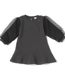 Petit Main プティマイン の 袖オーガンジーワンピース ワンピース Wear