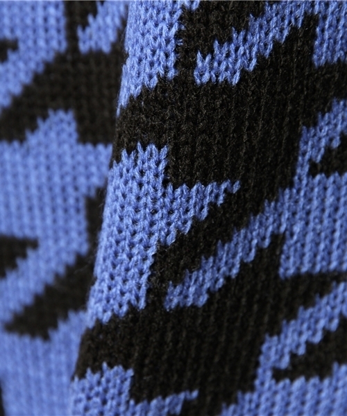 WC（ダブル シー）の「wc/千鳥柄ニット（ニット/セーター・レディース・ブルー/イエロー/ピンク・FREE）」の4枚目の写真