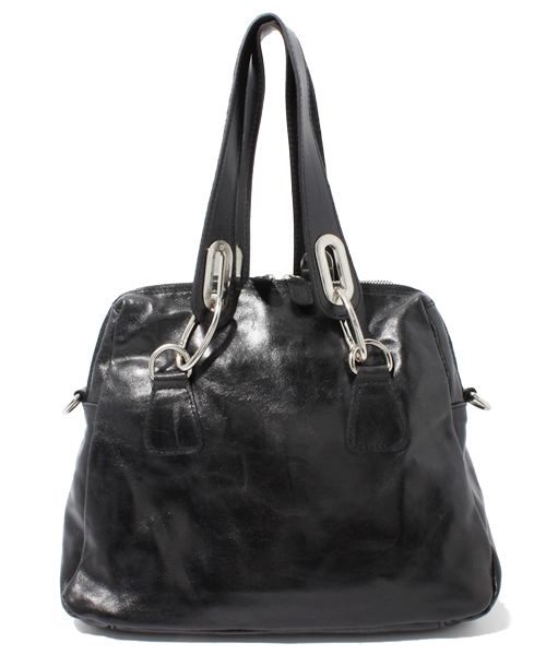 SOFFITTO(ソフィット)の「Soffitto / レザーバッグ(ショルダーバッグ・レディース・ブラック/グレー・FREE)」の8枚目の写真