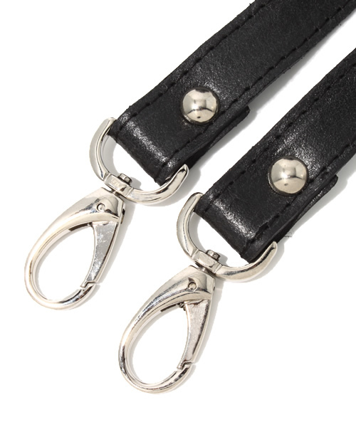 SOFFITTO(ソフィット)の「Soffitto / レザーバッグ(ショルダーバッグ・レディース・ブラック/グレー・FREE)」の9枚目の写真