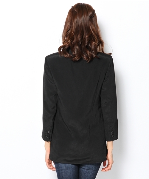 KariAng（カリアング）の「ラウンド７分袖ジャケット（テーラードジャケット・レディース・ブラック系/ベージュ系・SMALL/MEDIUM）」の10枚目の写真