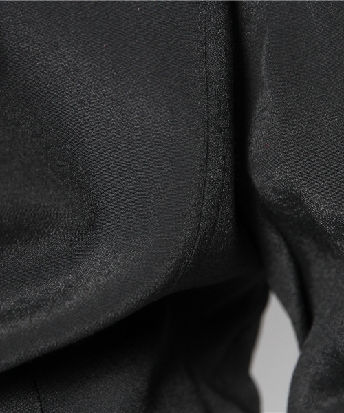 KariAng（カリアング）の「ラウンド７分袖ジャケット（テーラードジャケット・レディース・ブラック系/ベージュ系・SMALL/MEDIUM）」の6枚目の写真