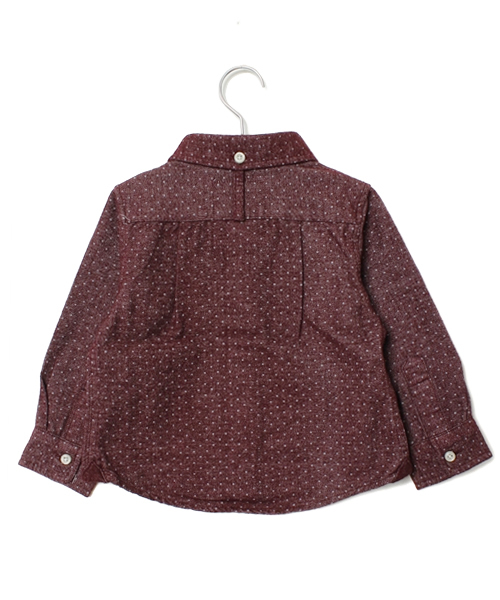 CIAOPANIC TYPY（チャオパニックティピー）の「KID'S フランネルボタンダウンシャツ（シャツ/ブラウス・キッズ・ホワイト/マスタード/ネイビー/ワインレッド/ブラック/その他18/その他20/レッド/ブルー/グリーン・85/105/145/125）」の11枚目の写真