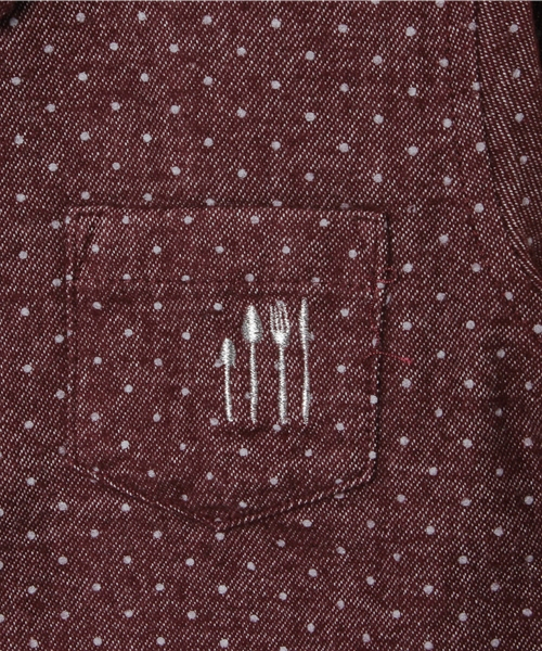 CIAOPANIC TYPY（チャオパニックティピー）の「KID'S フランネルボタンダウンシャツ（シャツ/ブラウス・キッズ・ホワイト/マスタード/ネイビー/ワインレッド/ブラック/その他18/その他20/レッド/ブルー/グリーン・85/105/145/125）」の15枚目の写真