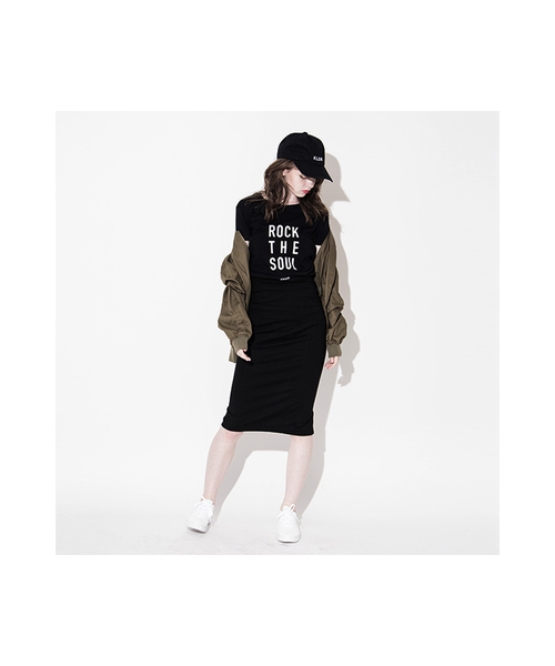 KLON（クローン）の「UNGER by KLON ROCK THE SOUL (WOMENS WHITE)（Tシャツ/カットソー・レディース・ホワイト・M/L）」の3枚目の写真