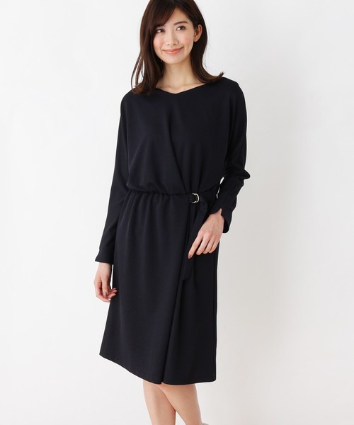 セール 洗える カットジョーゼット ラップワンピース ワンピース Index インデックス のファッション通販 Zozotown