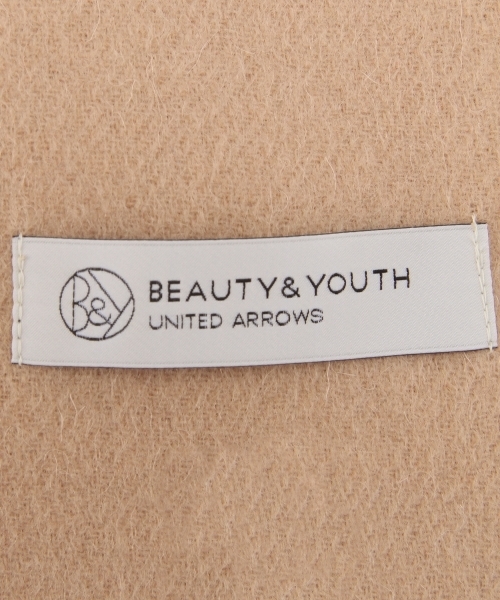 BEAUTY&YOUTH UNITED ARROWS（ビューティーアンドユースユナイテッドアローズ）の「BYSF ソリッドカラーストール 60×180 ◆（ストール/ショール・レディース・ブラック/ベージュ/ロイヤルブルー・フリー）」の6枚目の写真