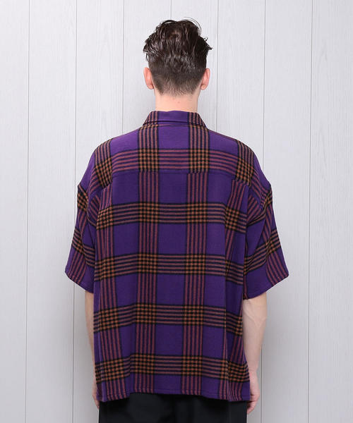 ＜H＞CHECK WIDER SHIRT h beauty&youth H BEAUTY&YOUTH UNITED ARROWS（エイチビューティーアンドユース