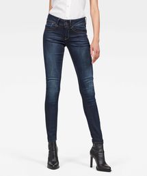 Lynn Mid Waist Skinny Jeans