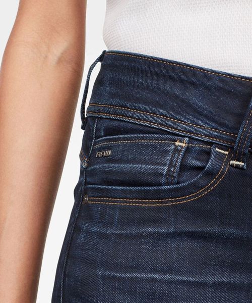 G-STAR(ジースター)の「Lynn Mid Waist Skinny Jeans(デニムパンツ・レディース・インディゴブルー・24/30/25/30/26/30/28/28/24/28/25/28/26/28/27/28)」の4枚目の写真