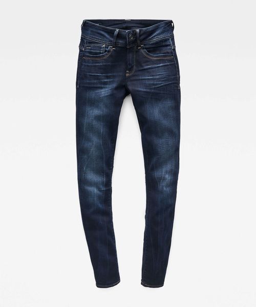 G-STAR(ジースター)の「Lynn Mid Waist Skinny Jeans(デニムパンツ・レディース・インディゴブルー・24/30/25/30/26/30/28/28/24/28/25/28/26/28/27/28)」の5枚目の写真