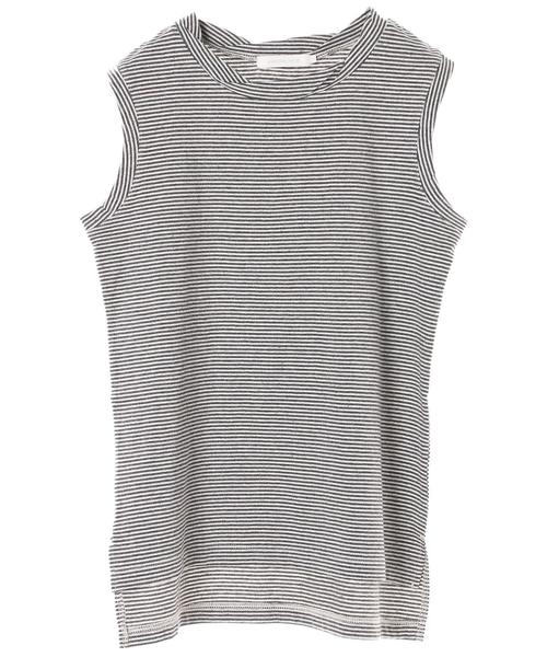 AMERICAN HOLIC（アメリカンホリック）の「衿ねじりノースリーブプルオーバー（Tシャツ/カットソー・レディース・オフホワイト/モカ/その他7/ホワイト系その他/グレー系その他2・M/L）」の10枚目の写真