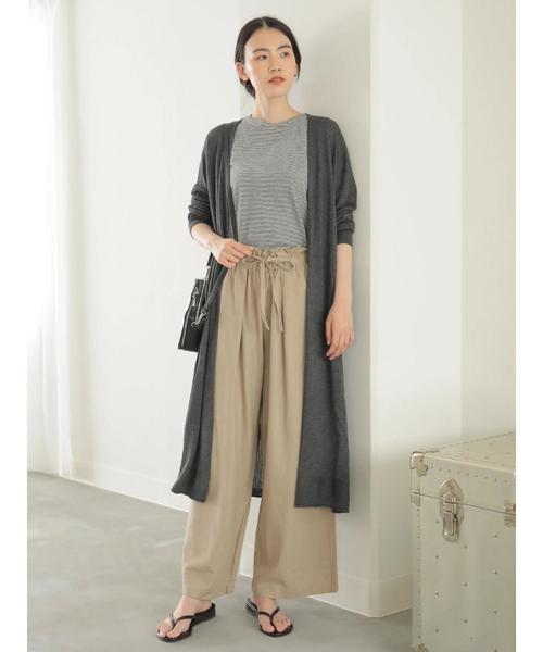 AMERICAN HOLIC（アメリカンホリック）の「衿ねじりノースリーブプルオーバー（Tシャツ/カットソー・レディース・オフホワイト/モカ/その他7/ホワイト系その他/グレー系その他2・M/L）」の14枚目の写真