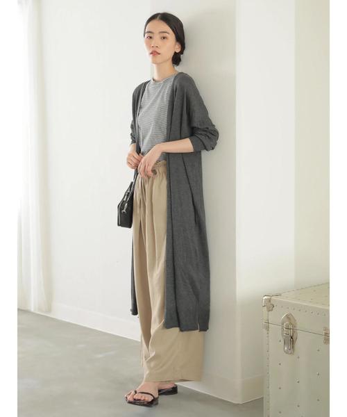 AMERICAN HOLIC（アメリカンホリック）の「衿ねじりノースリーブプルオーバー（Tシャツ/カットソー・レディース・オフホワイト/モカ/その他7/ホワイト系その他/グレー系その他2・M/L）」の15枚目の写真