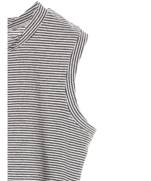 AMERICAN HOLIC（アメリカンホリック）の「衿ねじりノースリーブプルオーバー（Tシャツ/カットソー・レディース・オフホワイト/モカ/その他7/ホワイト系その他/グレー系その他2・M/L）」の19枚目の写真