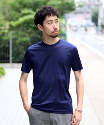 EDIFICE | CITA / チータ クルーネック ポケット Tシャツ(Tシャツ/カットソー)