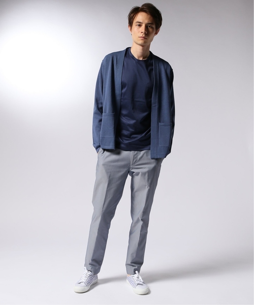 EDIFICE(エディフィス)の「CITA / チータ クルーネック ポケット Tシャツ(Tシャツ/カットソー・メンズ・ホワイト/ブラック/グレー/ボルドー/ネイビー・44/46/48/50)」の6枚目の写真