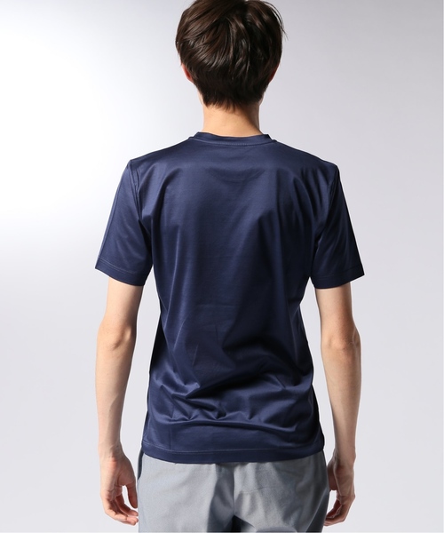 EDIFICE(エディフィス)の「CITA / チータ クルーネック ポケット Tシャツ(Tシャツ/カットソー・メンズ・ホワイト/ブラック/グレー/ボルドー/ネイビー・44/46/48/50)」の14枚目の写真