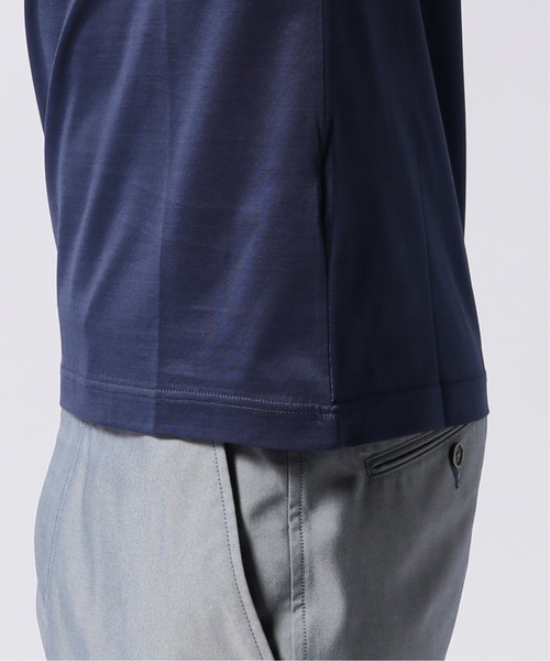 EDIFICE(エディフィス)の「CITA / チータ クルーネック ポケット Tシャツ(Tシャツ/カットソー・メンズ・ホワイト/ブラック/グレー/ボルドー/ネイビー・44/46/48/50)」の19枚目の写真