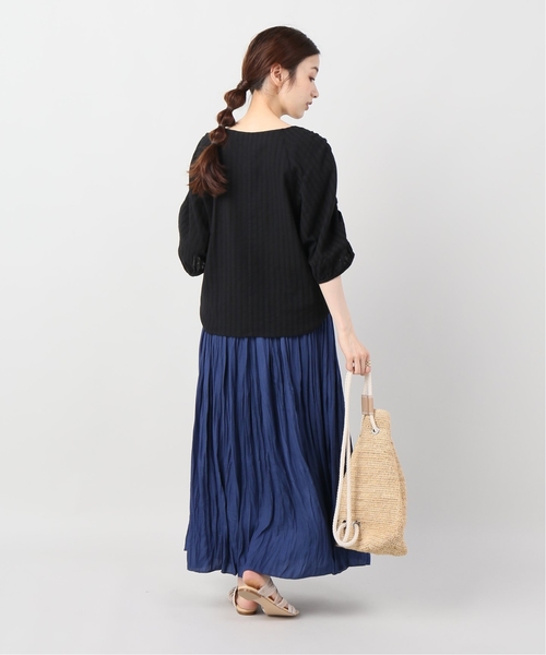 JOINT WORKS(ジョイントワークス)の「《追加》シャーリングタックギャザースカート◆(スカート・レディース・ベージュ/カーキ/ブルー系その他・FREE)」の9枚目の写真
