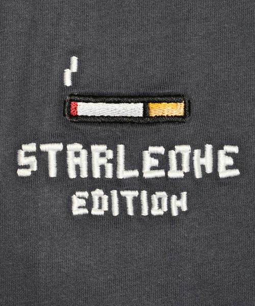 StarLean（スターリアン）の「【StaR★Leone】×【BRICK TOWN】コラボ　BABY Tee 「SMOKE」（Tシャツ/カットソー・メンズ・ブラック/ネイビー・1/3/2）」の10枚目の写真