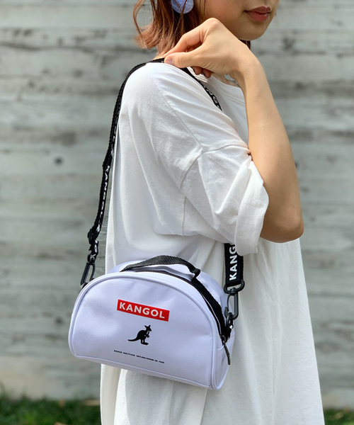 KANGOL（カンゴール）の「【KANGOL/カンゴール】 2ＷＡＹ ミニ ショルダーバッグ（ショルダーバッグ・メンズ・ホワイト/ベージュ/ブラック×ホワイト/ブラック×レッド・FREE）」の11枚目の写真