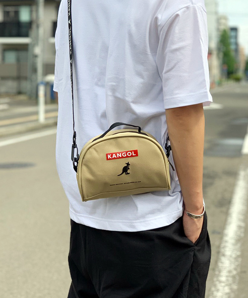 KANGOL（カンゴール）の「【KANGOL/カンゴール】 2ＷＡＹ ミニ ショルダーバッグ（ショルダーバッグ・メンズ・ホワイト/ベージュ/ブラック×ホワイト/ブラック×レッド・FREE）」の15枚目の写真