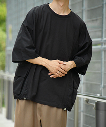 kutir | サイドポケット異素材切替Ｔシャツ(Tシャツ/カットソー)