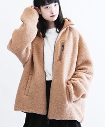 KANGOL 別注 カンゴール リバーシブル シープ ボア フリース ジャケット
