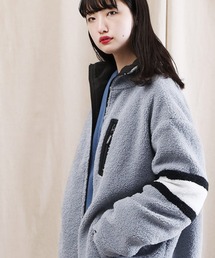 KANGOL 別注 カンゴール リバーシブル シープ ボア フリース ジャケット