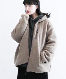 KANGOL 別注 カンゴール リバーシブル シープ ボア フリース ジャケット