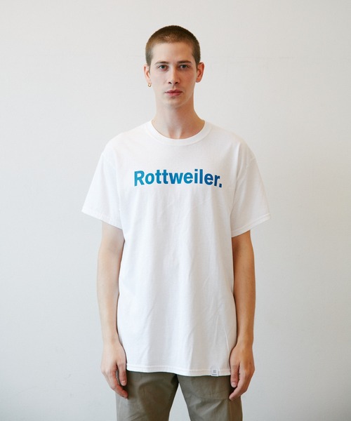 ROTTWEILER(ロットワイラー)の「R・W Tee(Tシャツ/カットソー)」|ブルー