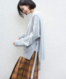 LOWRYS FARM | サイドＳムスビプルオーバー　860711(ニット/セーター)