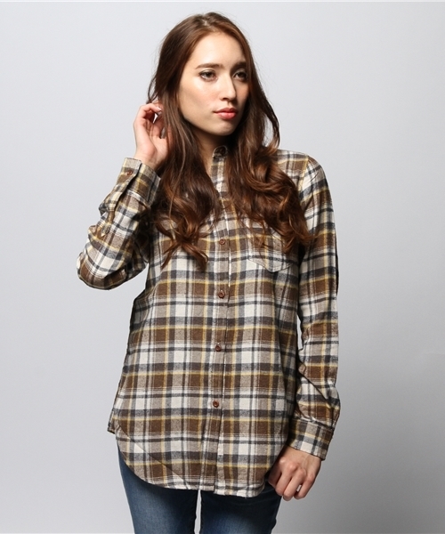 goa（ゴア）の「ｹﾐｶﾙﾊﾞｲｵ加工 ﾈﾙﾁｪｯｸｶｼｭｰｸｰﾙｼｬﾂ（シャツ/ブラウス・レディース・A/B/C/D/E/F/G/H・FREE）」の3枚目の写真