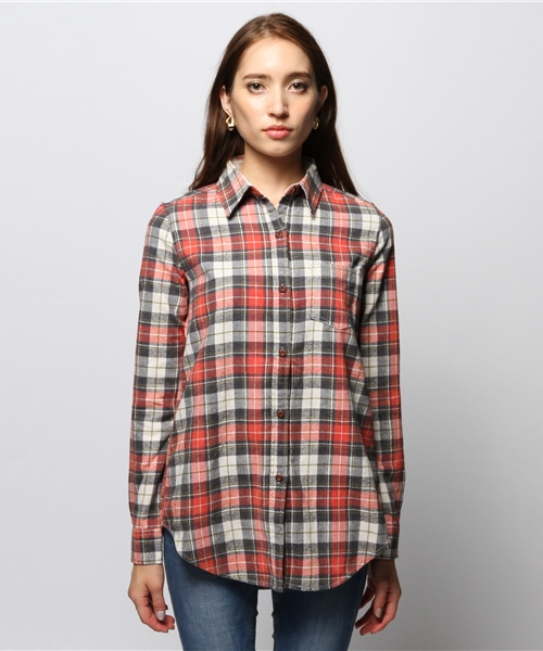 goa（ゴア）の「ｹﾐｶﾙﾊﾞｲｵ加工 ﾈﾙﾁｪｯｸｶｼｭｰｸｰﾙｼｬﾂ（シャツ/ブラウス・レディース・A/B/C/D/E/F/G/H・FREE）」の9枚目の写真